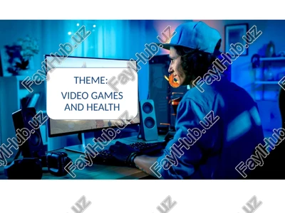 video games and health — PPTX