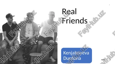 real friends — PPTX