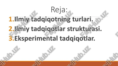 ilmiy tadqiqotlar — PDF