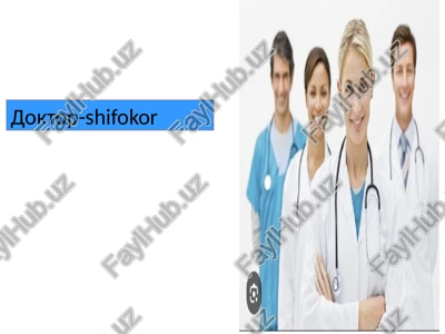 doktor-shifokor — PPTX