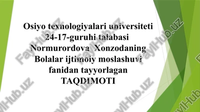 taqdimoti — PPTX