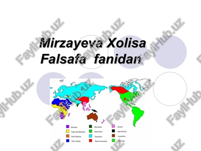 dunyo xalqlari madaniyatidagi umumiylik va farqlar — PPT
