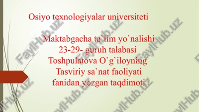 modellashtirish-badiiyijodiyotninganiqshakli — PPTX
