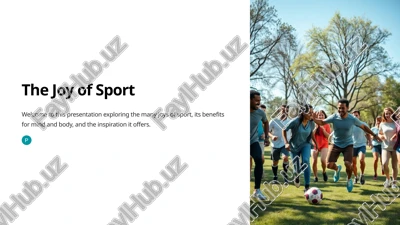the joy of sport — PPTX