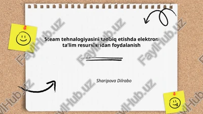 elektron taʼlim resurslari — PPTX