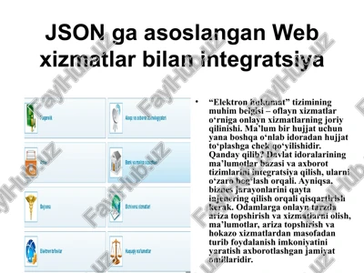 davlat bo'limlari va tashkilotlar uchun interaktiv xizmat — PPT