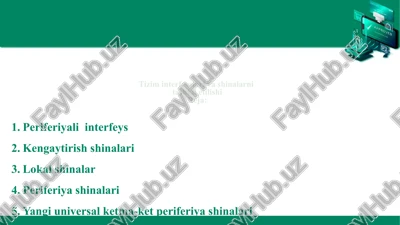 periferiyali interfeys — PPTX