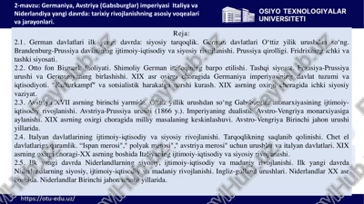 german davlatlari ilk yangi davrda — PDF