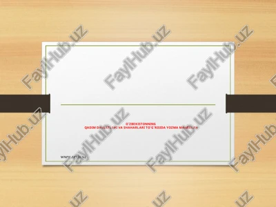 qadimgi aholining etnik tarkibi va hududiy joylashuvi — PPT