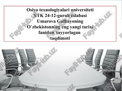o‘zbekistonda jamiyat iqtisodiy hayotini erkinlashtirish — PPTX