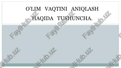 oʻlim — PDF