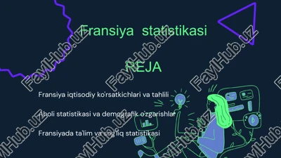 fransiyastatistikasi — PPTX
