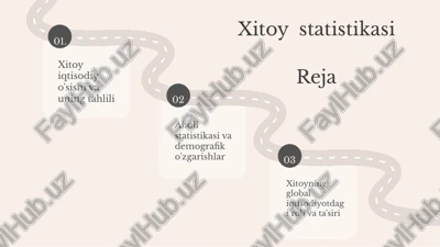 xitoystatistikasi — PPTX
