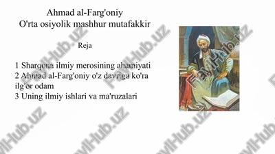 sharqona ilmiy meros — PPTX
