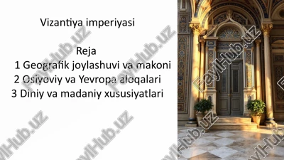 geografik joylashuvi va makoni — PPTX