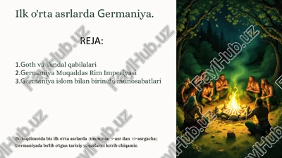 germaniya tarixi — PPTX