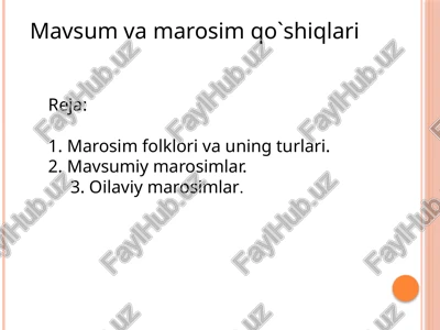 mavsumvamarosimqo`shiqlari — PPTX