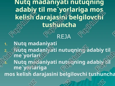 nutqmadaniyati — PPTX