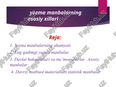 yozmamanbalar — PPTX