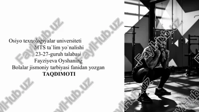umumrivojlantiruvchi mashqlar — PPTX