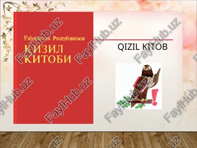 qizil kitob — PPT