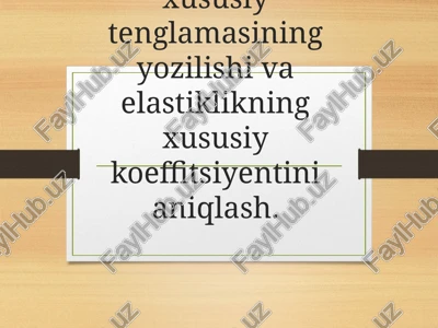 regressiya — PPTX