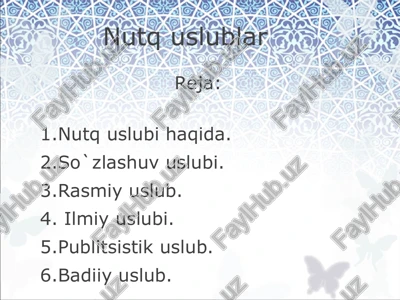 nutquslublar — PPTX
