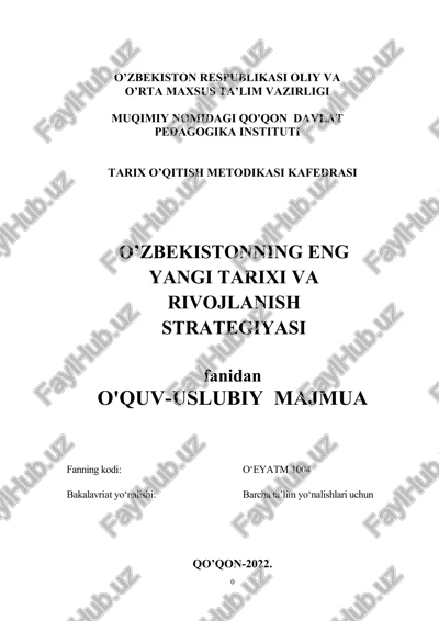 tarix shaxs va jamiyat o’qitish metodikasi — DOCX