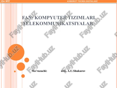 qarmiiaxborot texnologiyalari — PPT