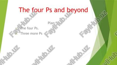 marketing mix — PPT