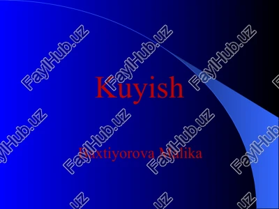 kuyish — PPTX