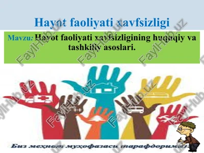 hayotfaoliyatixavfsizligi — PPTX