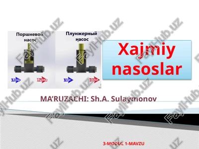 xajmiynasoslar — PPTX