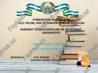 oila pedagogikasi va uning milliy o'ziga xos xususiyatlari.korreksion pedagogika asoslari — PPTX