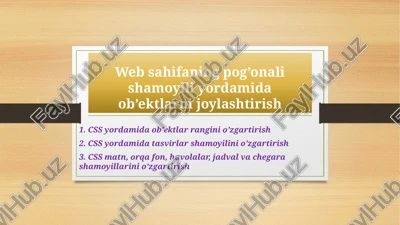 css backgrounds — PPTX