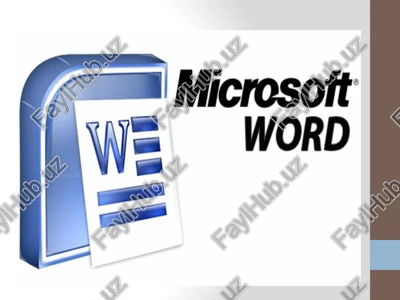 microsoft word — PPTX