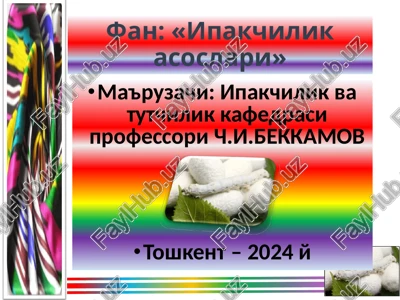 ipakchilikasoslari — PPTX
