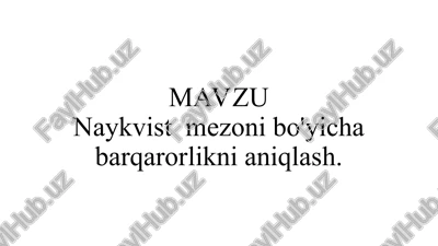 naykvist mezoni — PPT