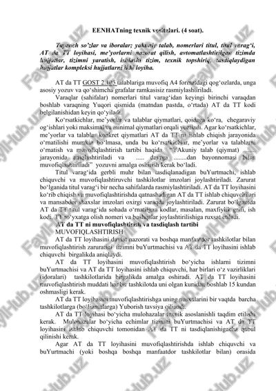 eenhatning texnik vositalari — DOCX