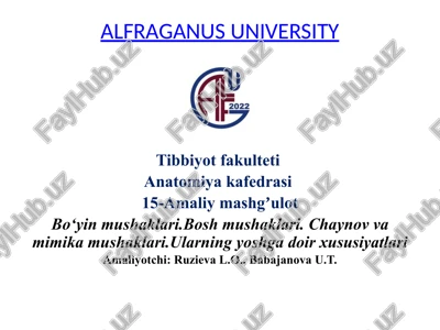 anatomiyakafedrasi — PPTX