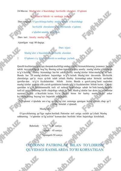 havfsizlik choralari — DOCX