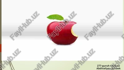 apple logo history — PPTX