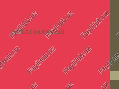 gepatit asoratlari — PPTX