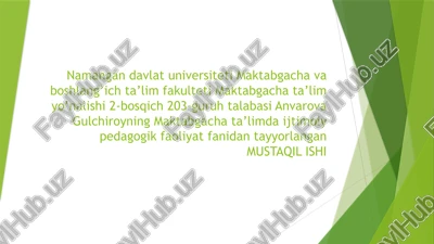 ijtimoiy pedagogik faoliyatda pedagogik metodlar — PPTX