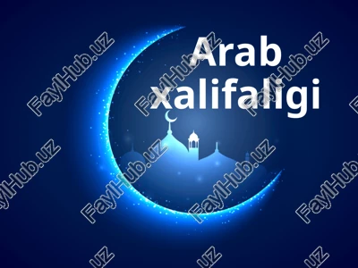 arabxalifaligi — PPTX