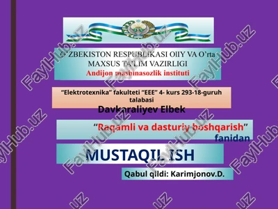 sanoatrobotlarining yuritmalari — PPTX