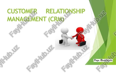 customer relationship management (crm) — PPTX