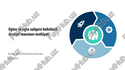 egma va egra xalqaro baholash dasturi — PPTX