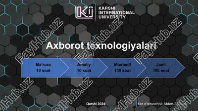 internetda axborotlarni izlash usullari — PPTX