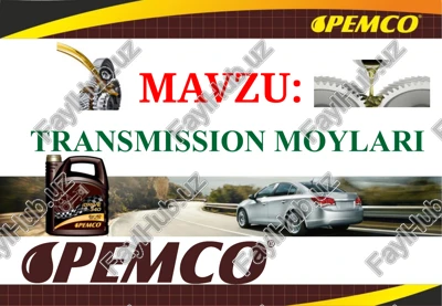 transmission moylari — PPT
